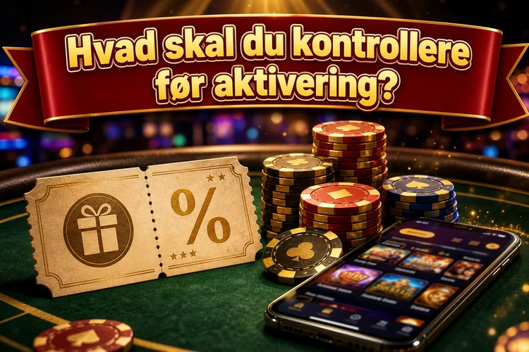 Hvad skal du kontrollere før aktivering?