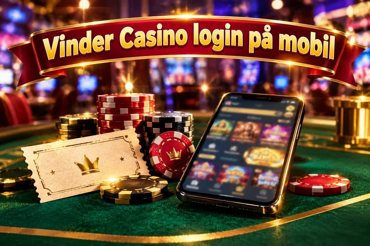 Vinder Casino login på mobil