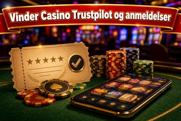 Vinder Casino Trustpilot og anmeldelser